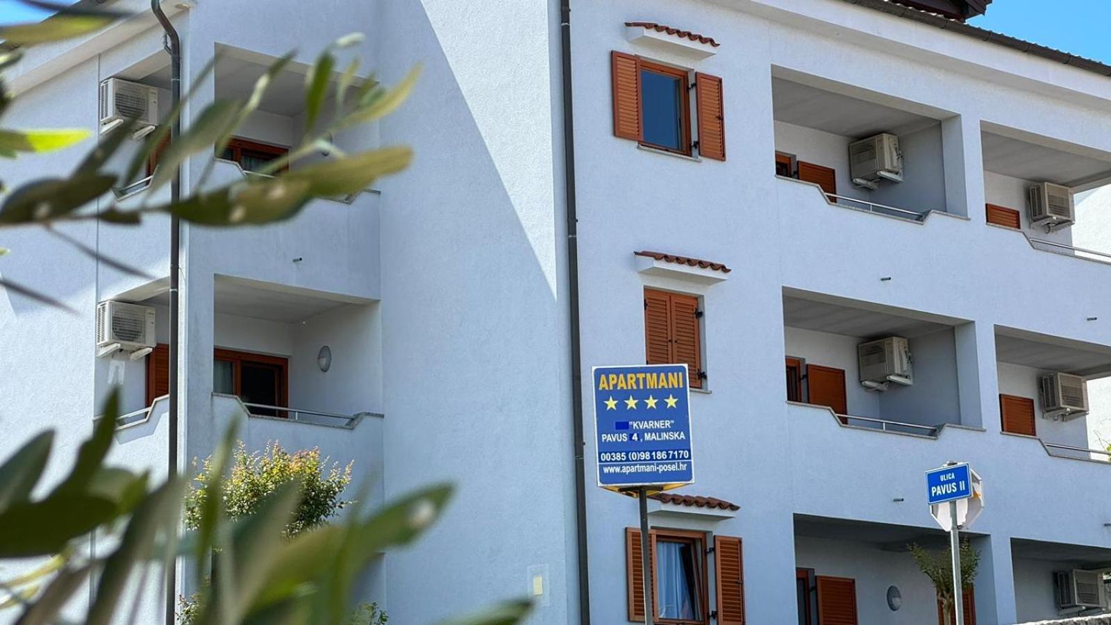 Apartments Kvarner Malinska Esterno foto