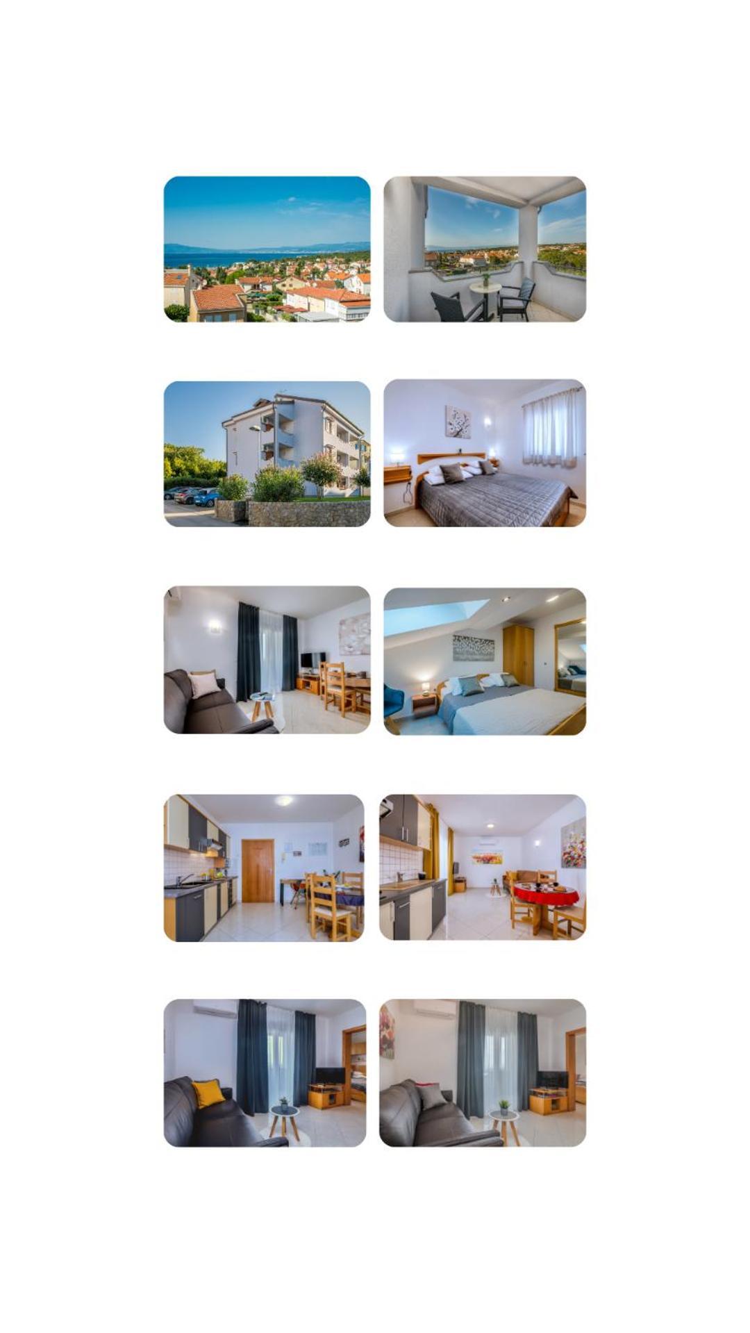 Apartments Kvarner Malinska Esterno foto