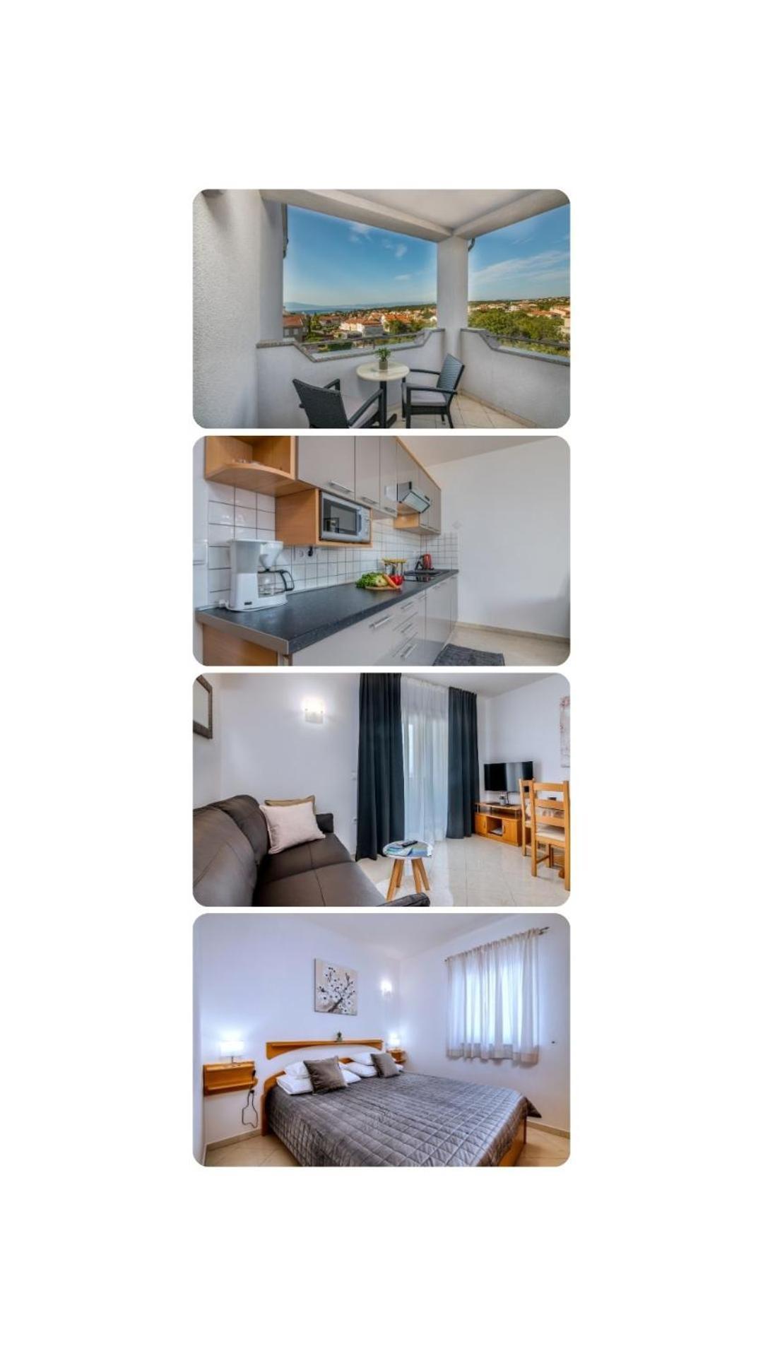 Apartments Kvarner Malinska Esterno foto